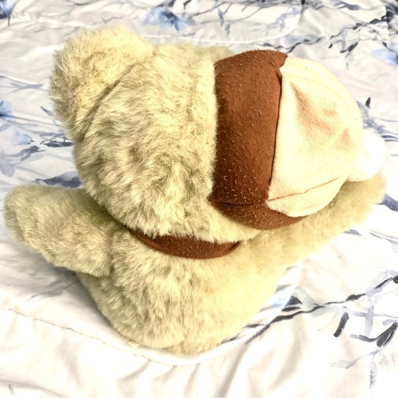 Vintage 1980s ZEDDY Teddy Bear Zellers Department Store Mascot 12" Plush Bear - Picture 3 of 5